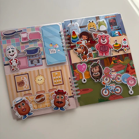 SET TOY STORY A4