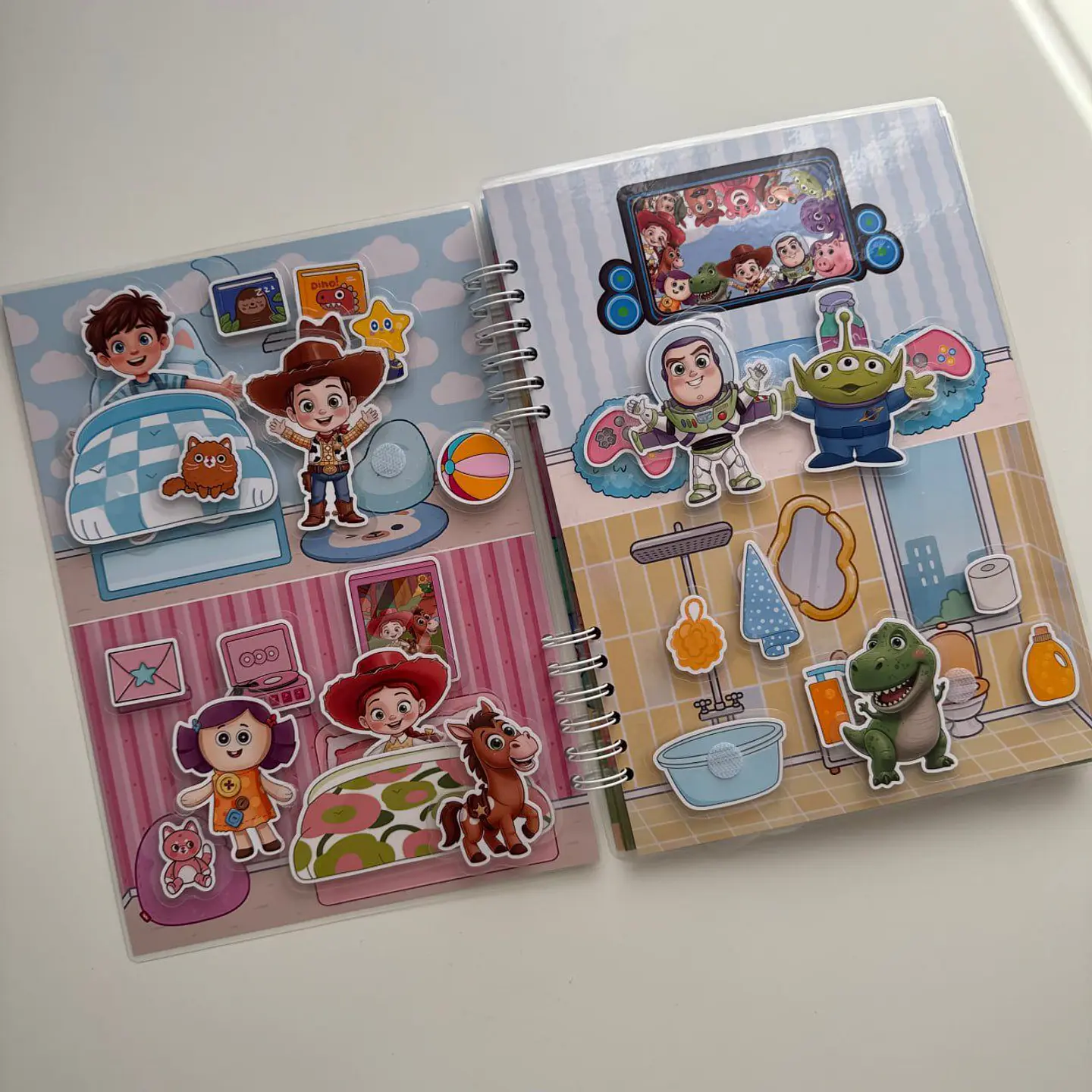 SET TOY STORY A4 6