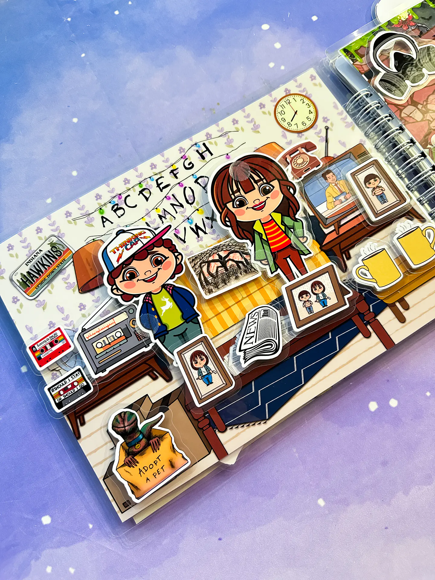 STANGER THINGS A4 9