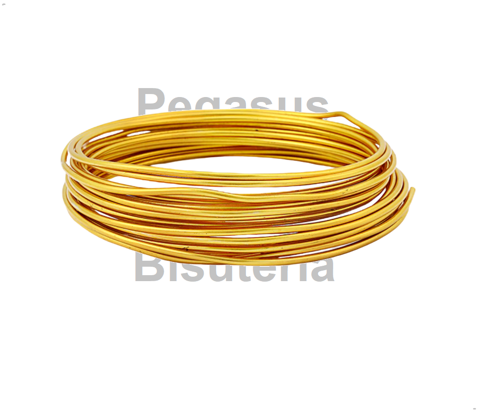 Alambre De Aluminio Para Bisutería - 1.5 mm X 10 mts