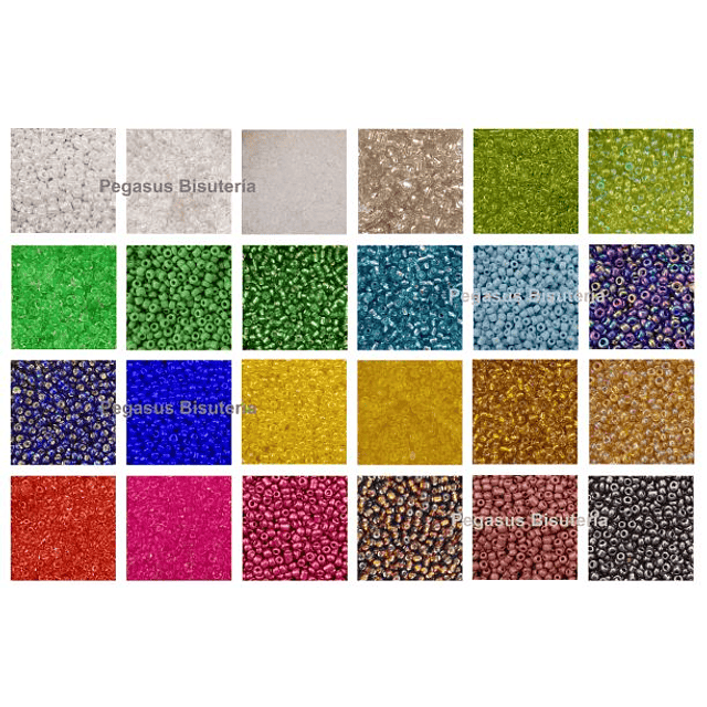 Mostacillas - 100 grs - Variedad de Colores