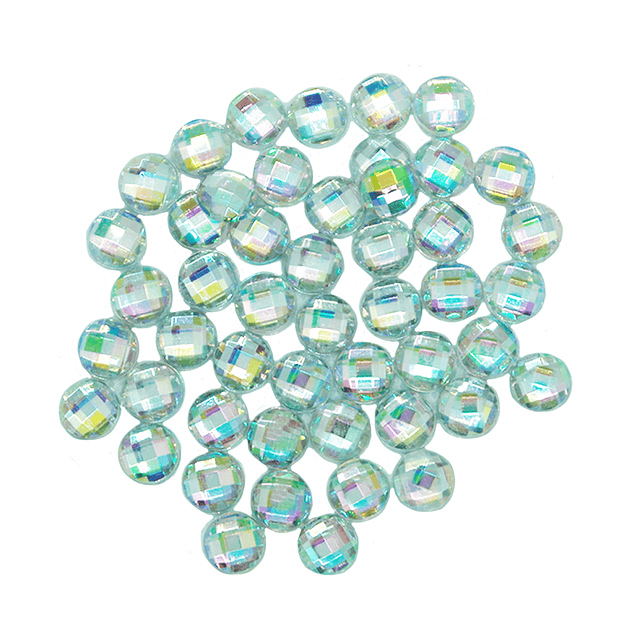 Strass Redondo para pegar - 6mm- 50 unidades - Color a elegir