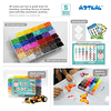 Kit Hama Beads - Artkal 24 Colores 4.800 Beads 5mm + Accesorios