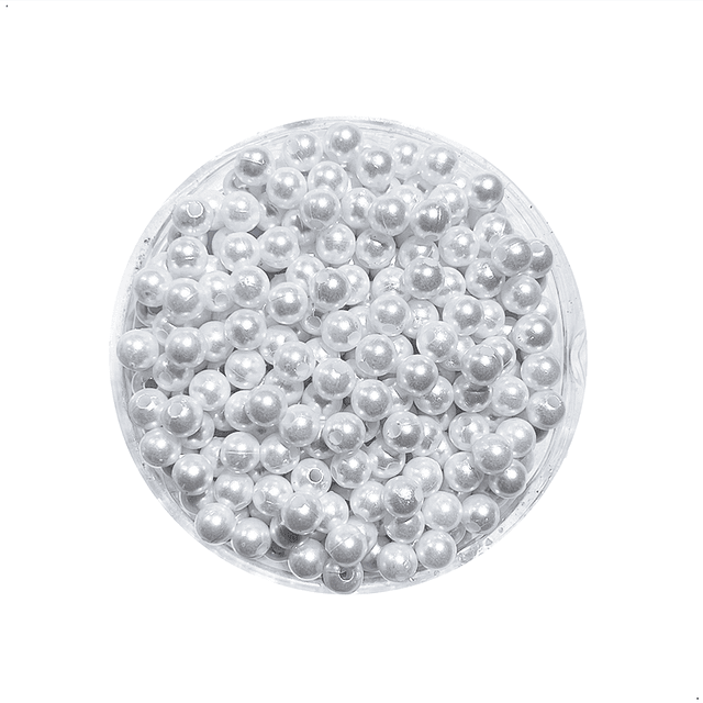 Perla Sintética - 6 mm - 50 grs