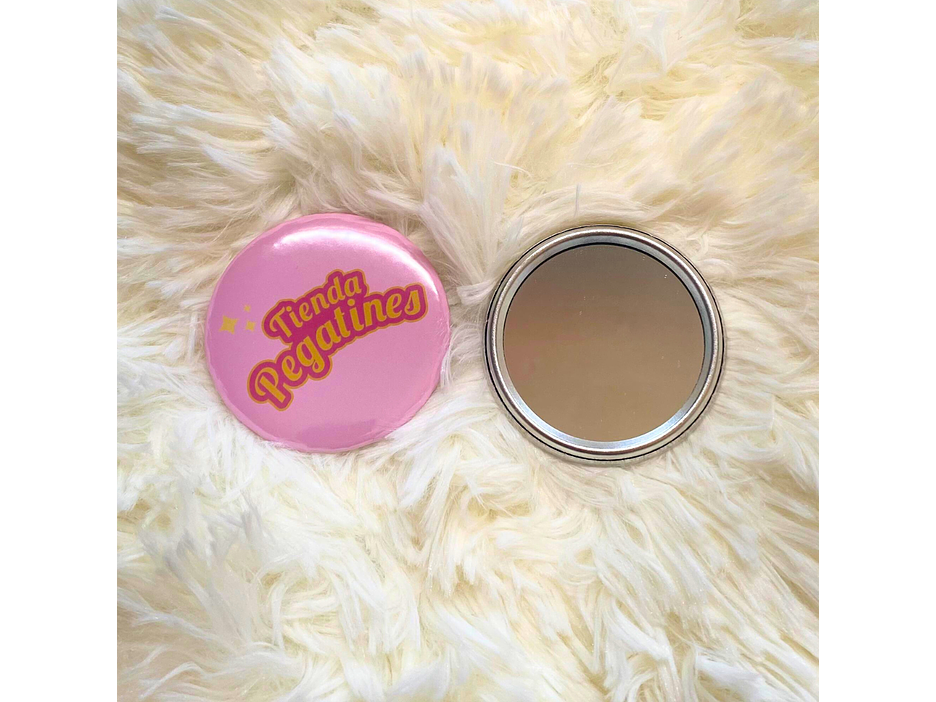 Chapita espejo personalizable 5,8 cm 1