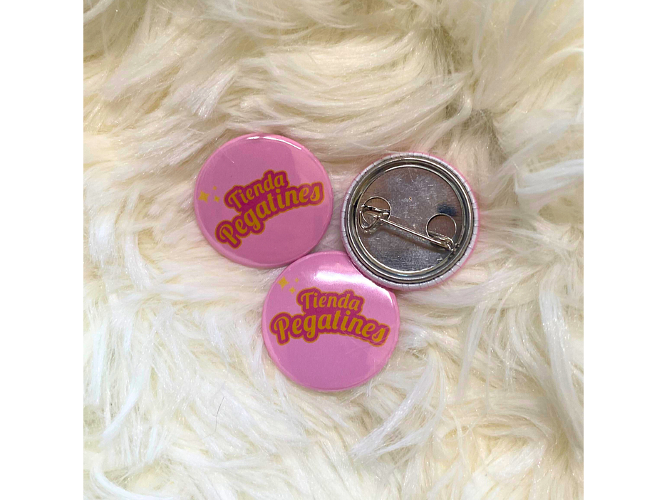 Chapita alfiler personalizable 2,5 cm 1