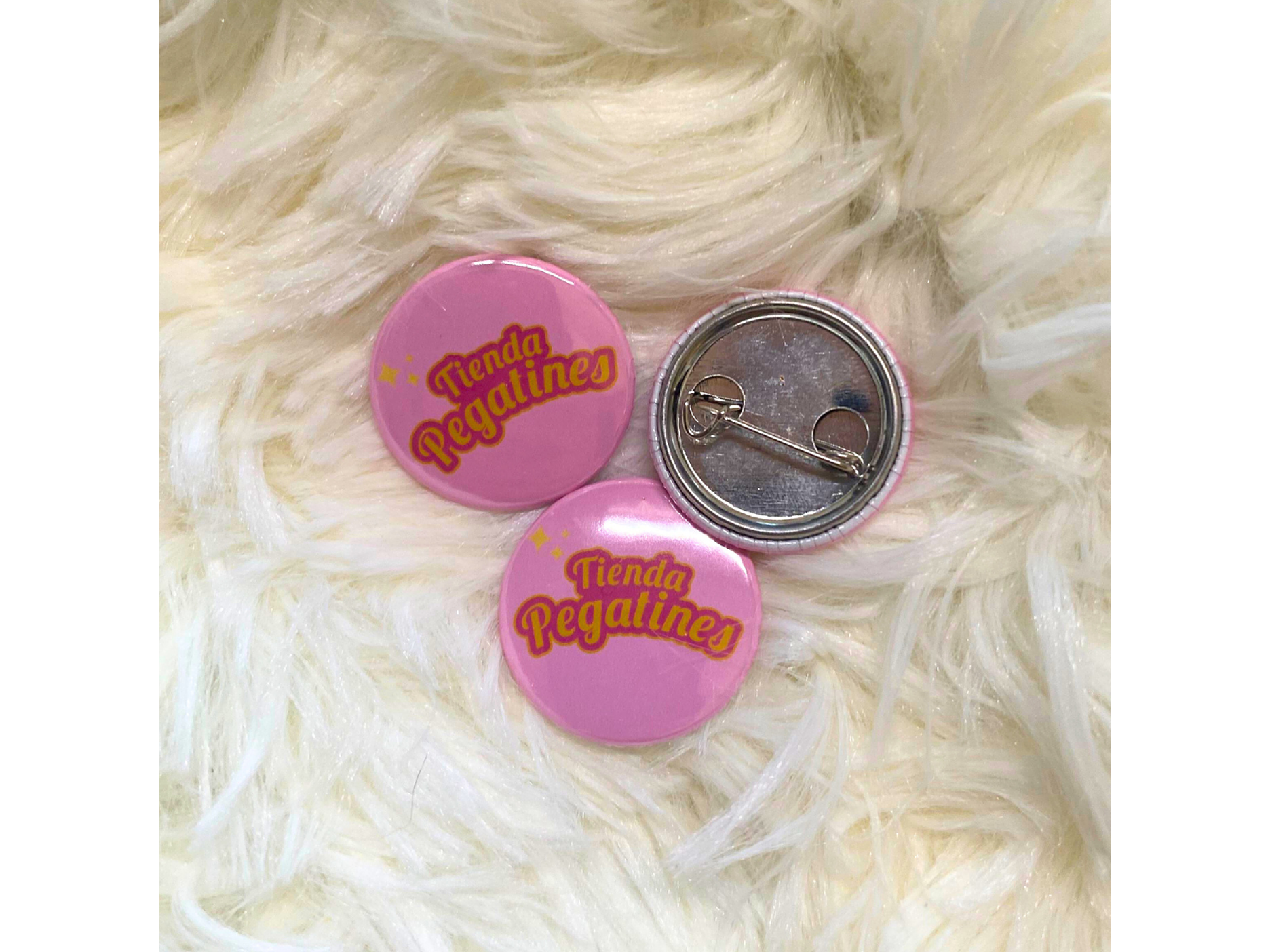 Chapita alfiler publicitaria personalizable 2,5 cm 1