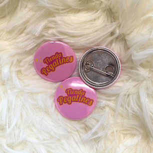 Chapita alfiler publicitaria personalizable 2,5 cm