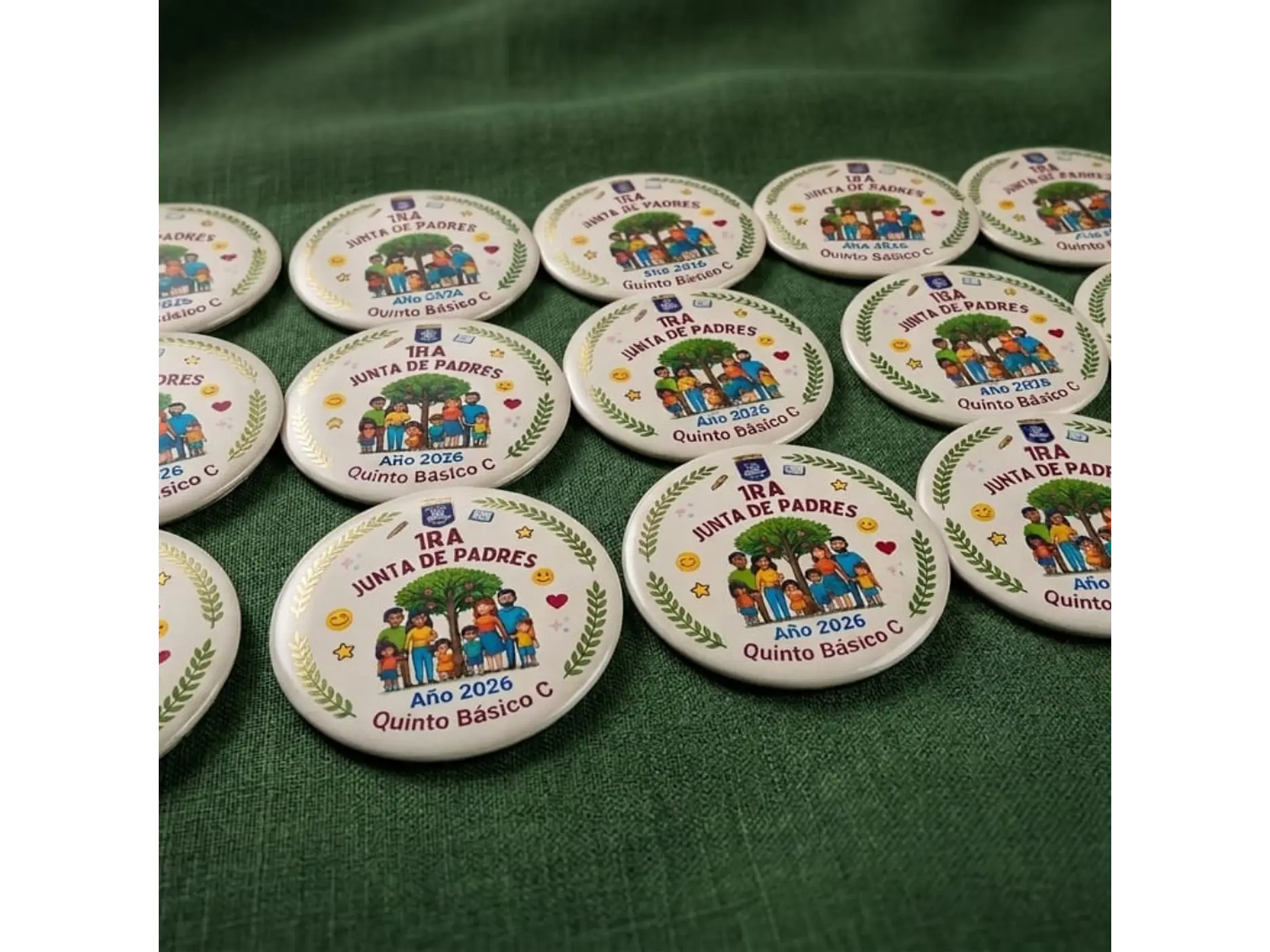 Chapita alfiler personalizable 2,5 cm 2