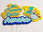 Topper con goma eva - Miniatura 2