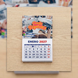 Calendario magnético publicitario