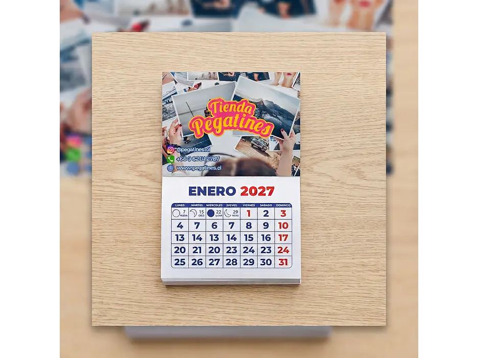Calendario magnético publicitario 1