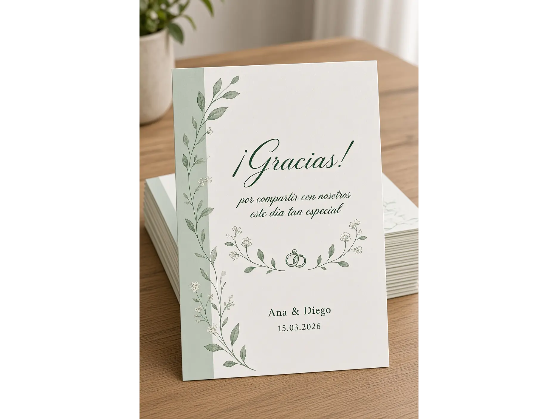Tarjetas de agradecimiento 2