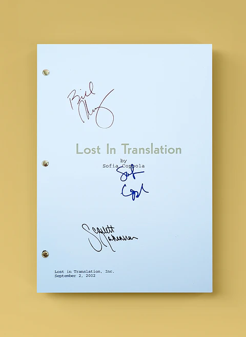 Lost in traslation ( Perdidos en Tokio )