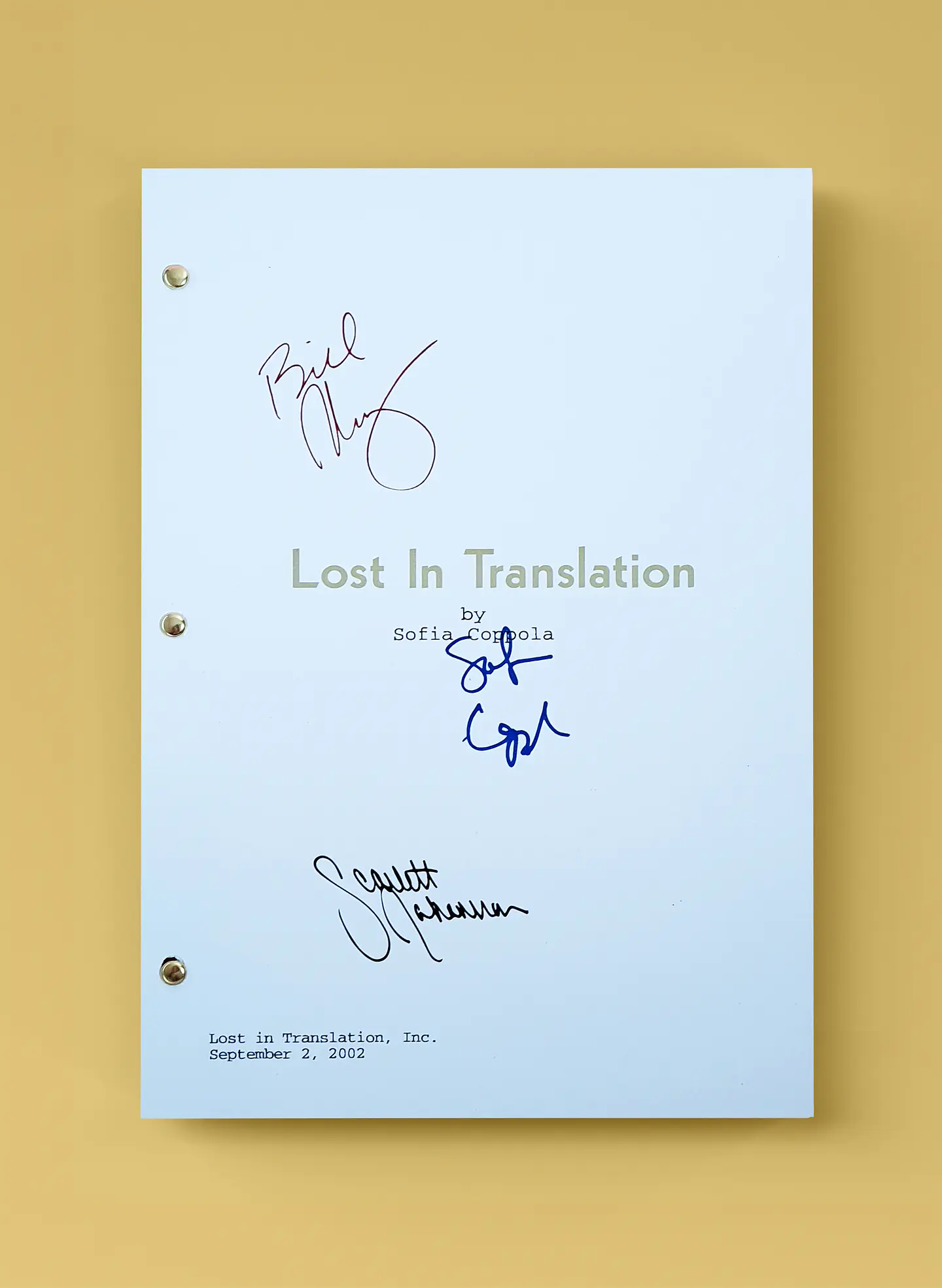 Lost in traslation ( Perdidos en Tokio ) 1
