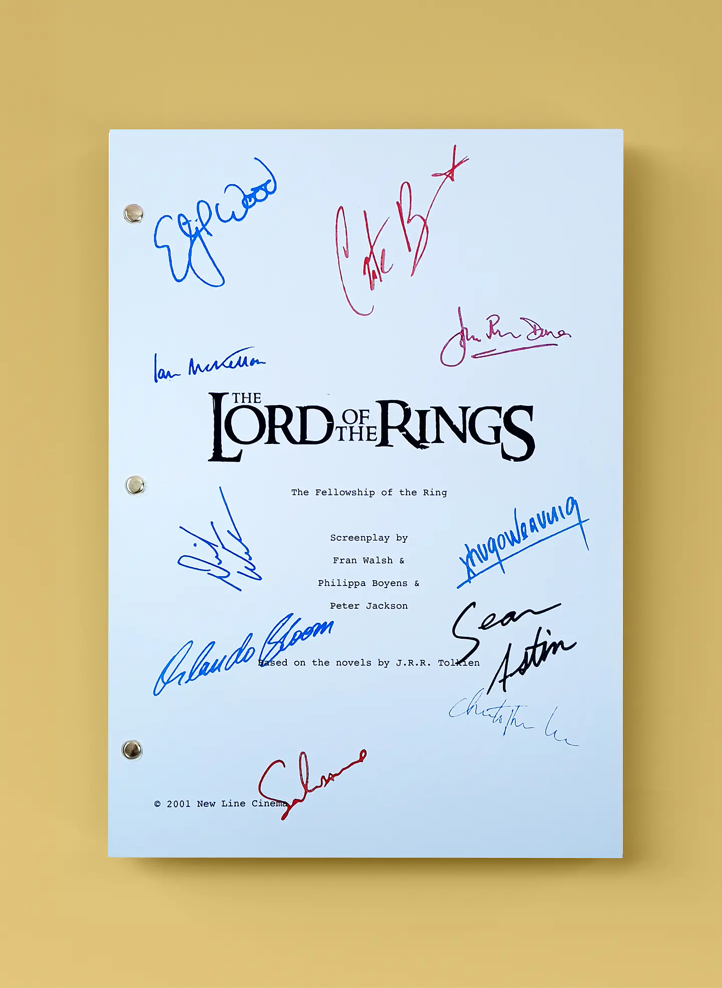 The Lord of the Rings / The Fellowship of the Ring ( El Señor de los Anillos) 1