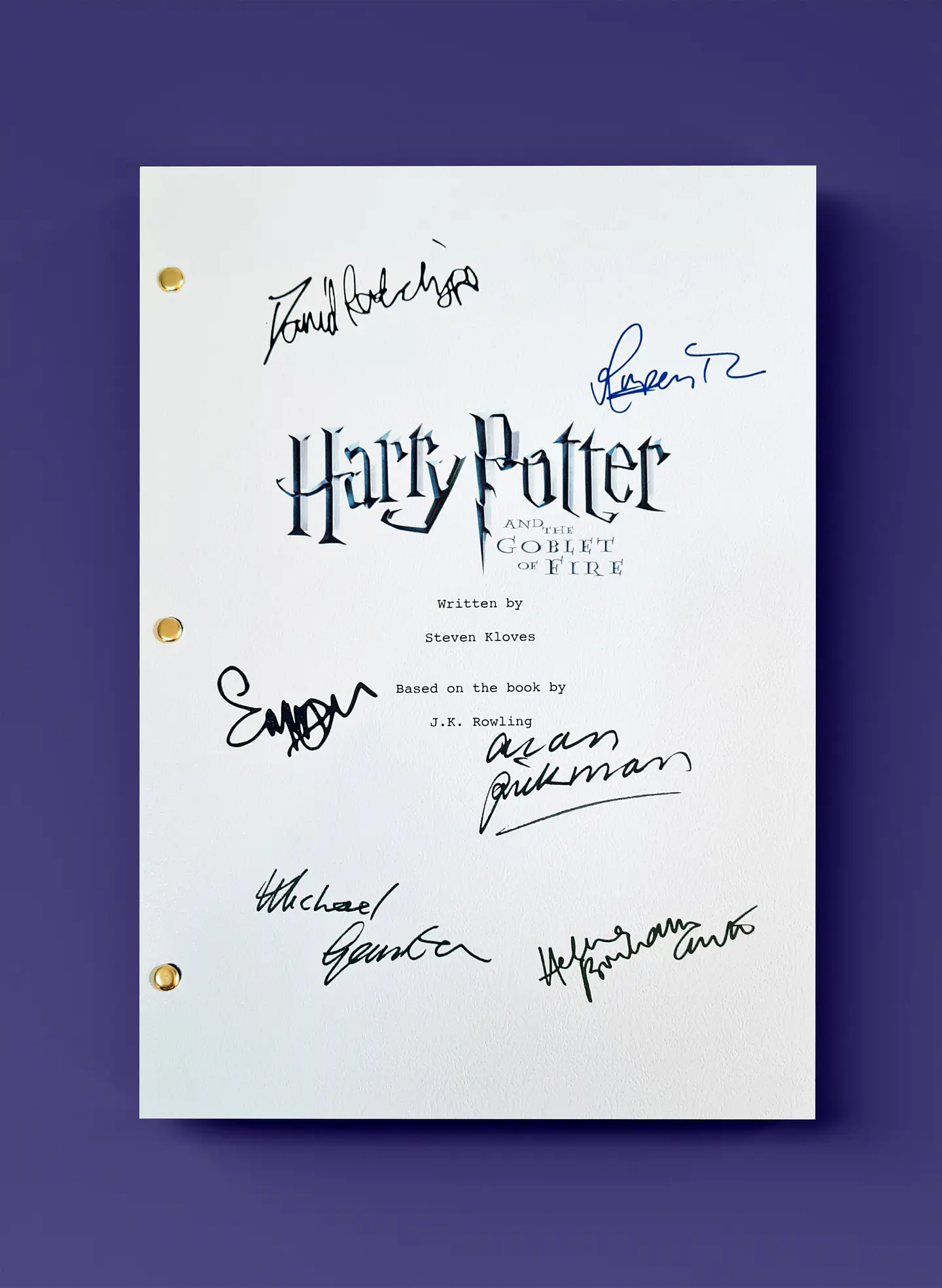 Harry Potter - and the Globet of Fire 1