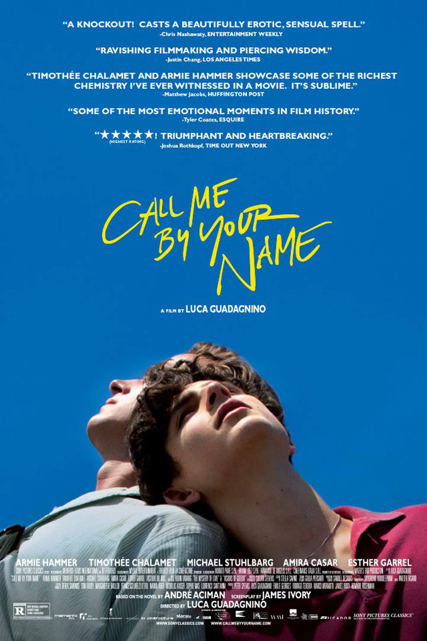 Call me by your name ( Llámame por tu nombre ) 4