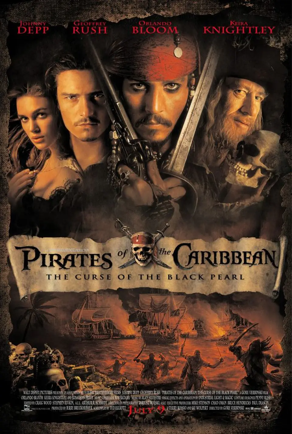 Pirates of the Caribbean - The Curse of the Black Pearl - Los Piratas del Caribe 2