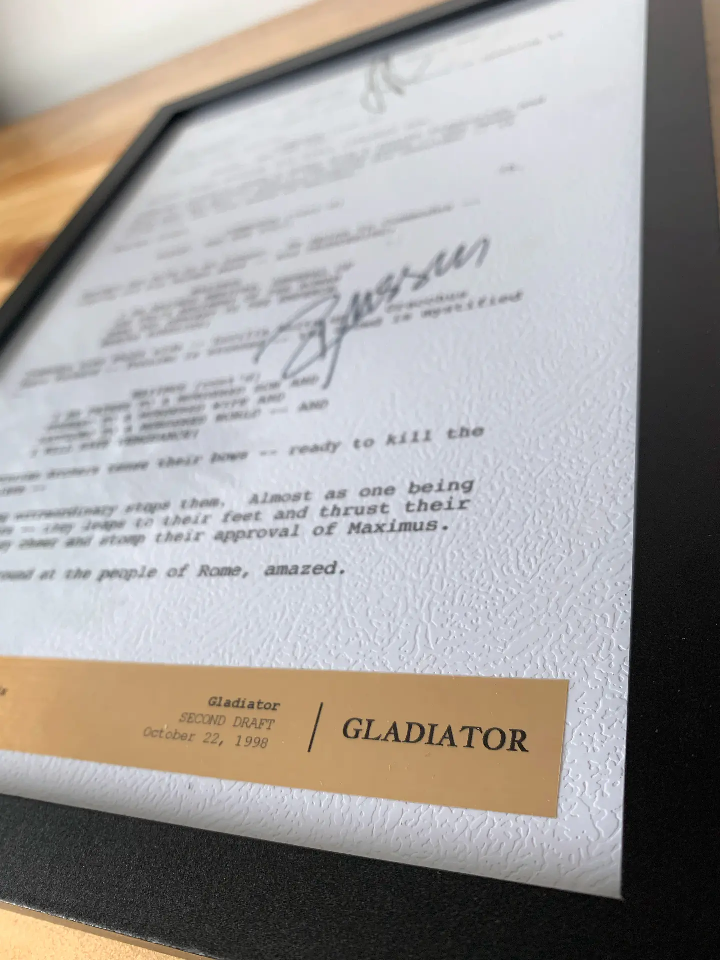 Gladiator - Escena Maximus  2