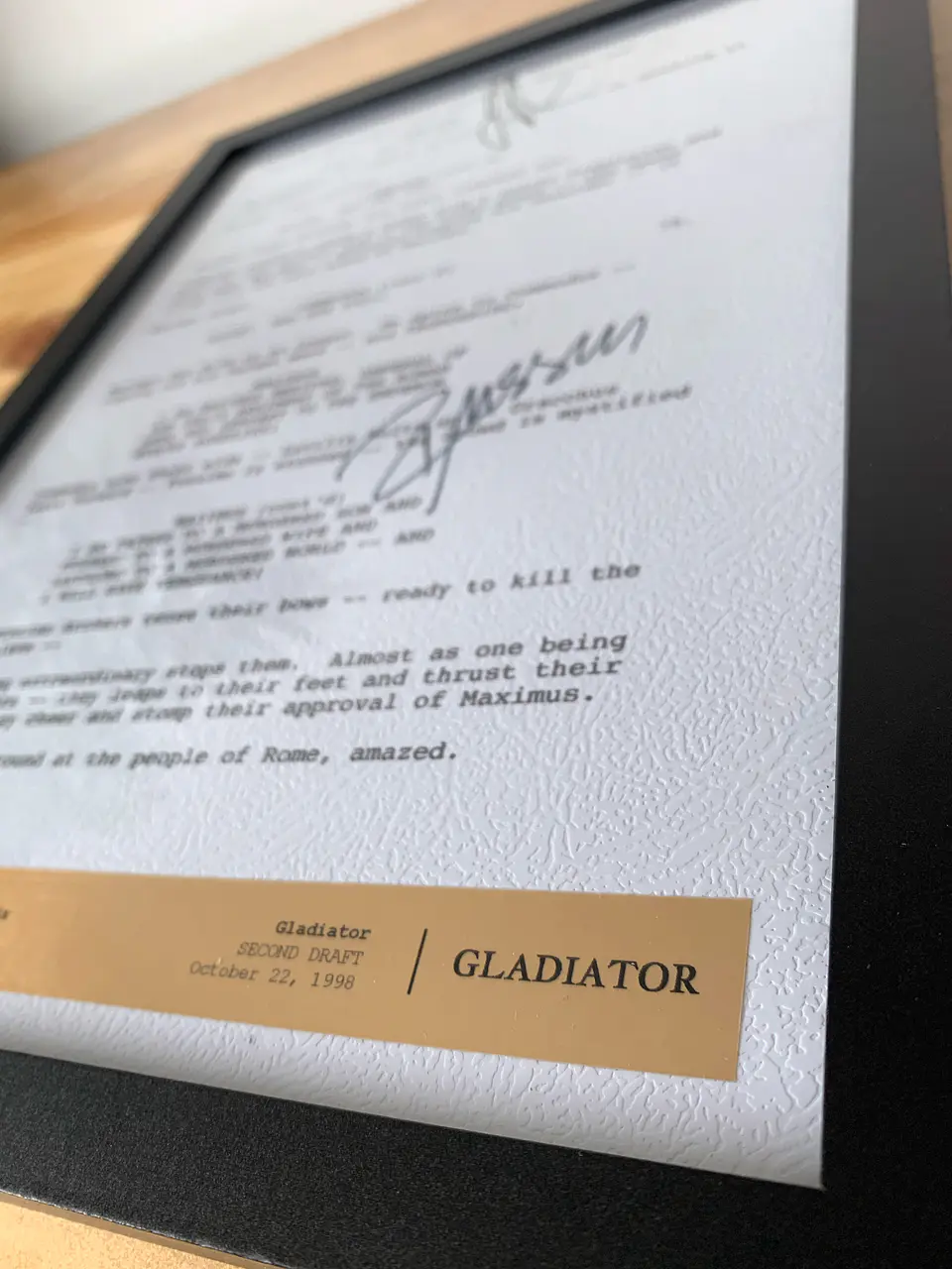 Gladiator - Escena Maximus  2