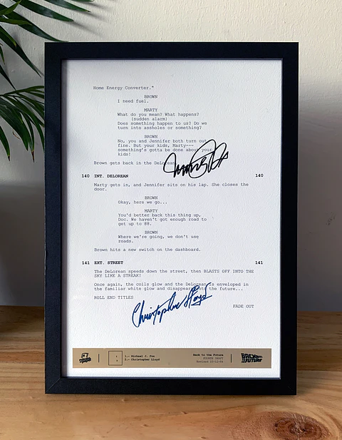 Back to the Future - Escena final 