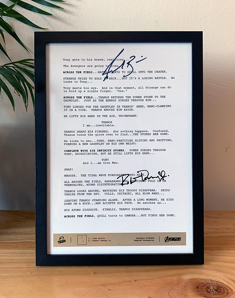 Avengers Endgame - Escena yo soy Iron man