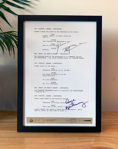 Interstellar - Escena Cooper "It´s necessary"