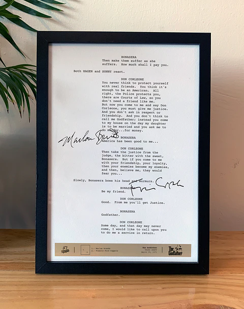 The Godfather - Escena inicial