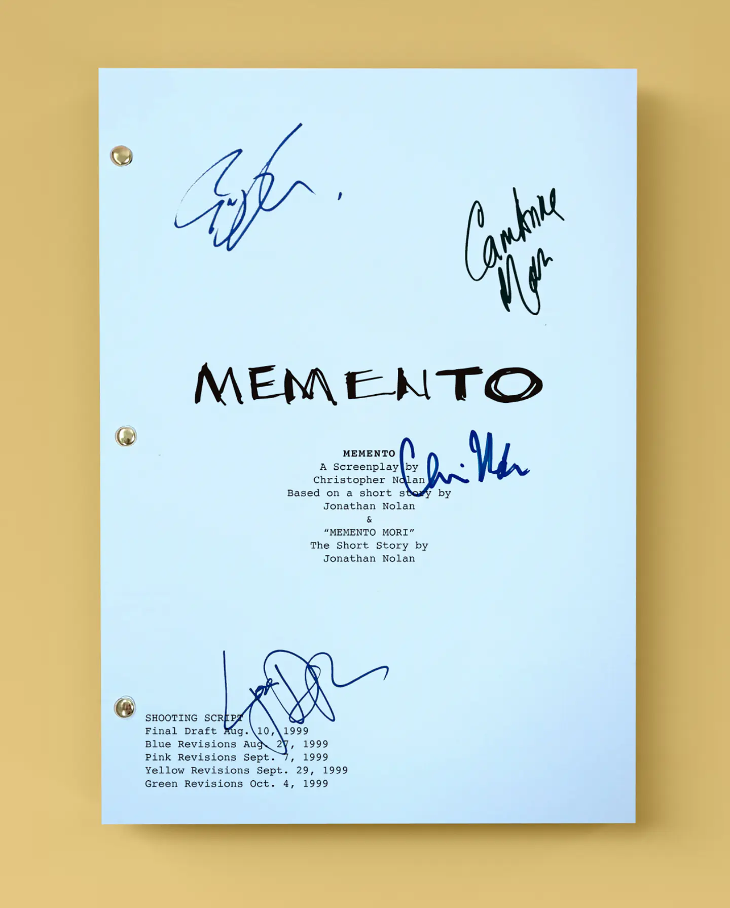 Memento 1