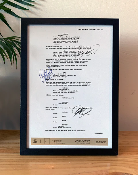 The Lord of the Rings 3 - Escena Théodem discurso batalla