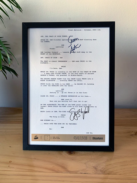 The Lord of the Rings 3 - Escena " the ring is mine"