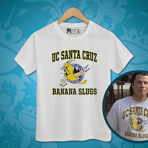 Réplica Polera Pulp Fiction - Banana Slugs - 