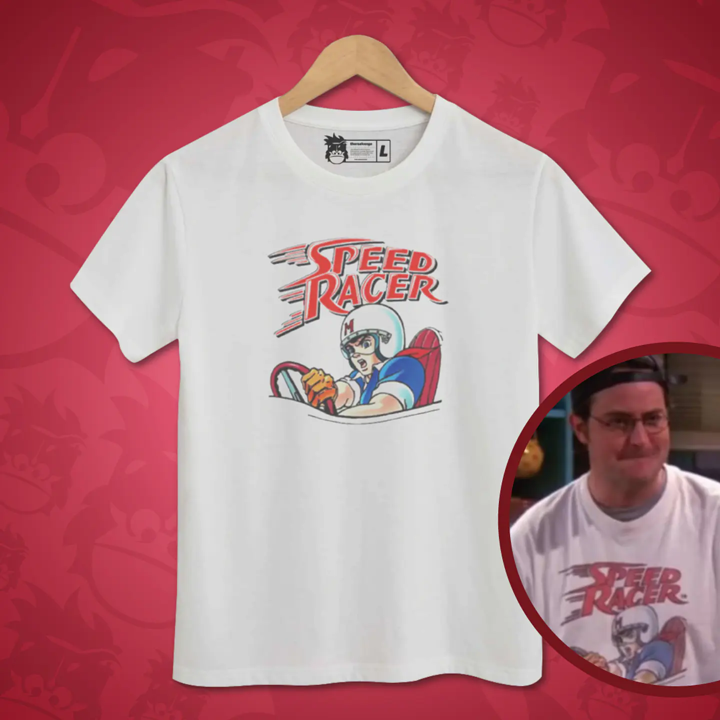 Réplica Polera serie Friends - Chandler speed racer - 1