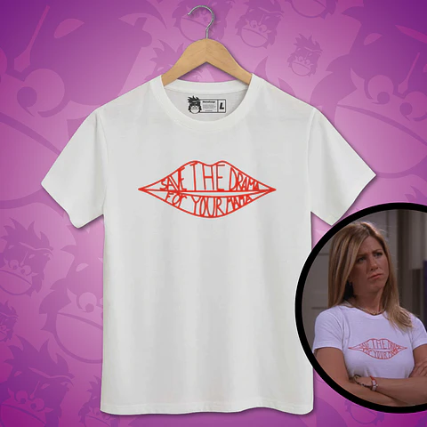 Réplica Polera serie Friends - Rachel, save the drama -