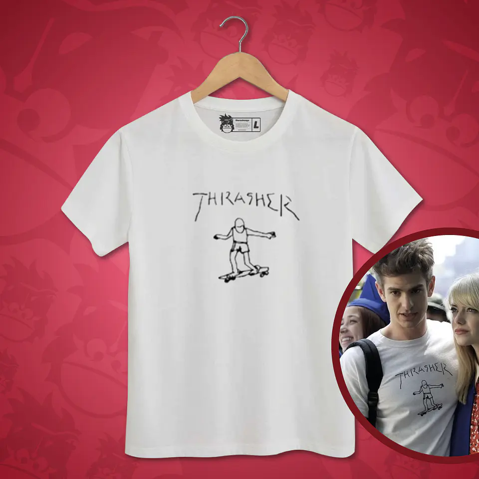 Réplica Polera Amazing Spider Man  - Peter Parker Trasher -  1