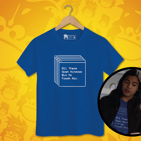 Réplica Polera serie The Flash  - Cisco's Blue - 