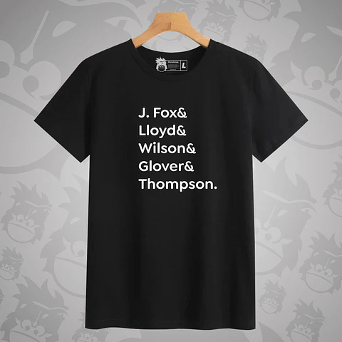 Polera Actores - Back to the Future -