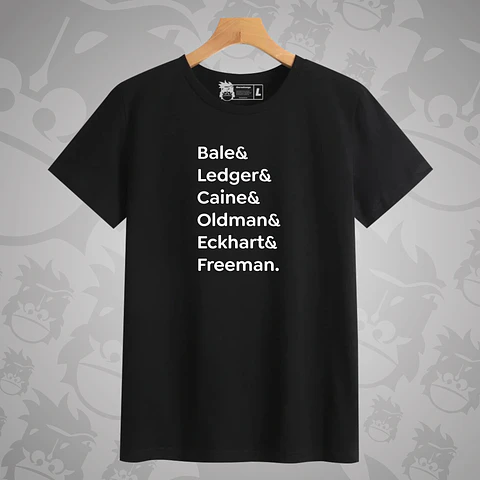 Polera Actores - The Dark Knight -