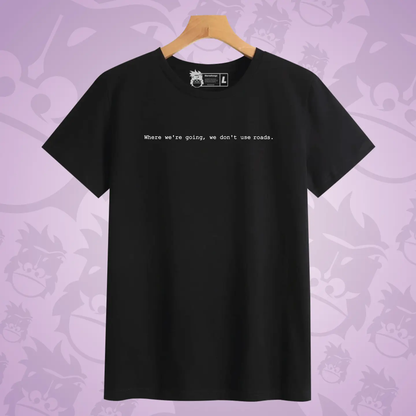 Polera Frases Épicas - Back to the Future - 1