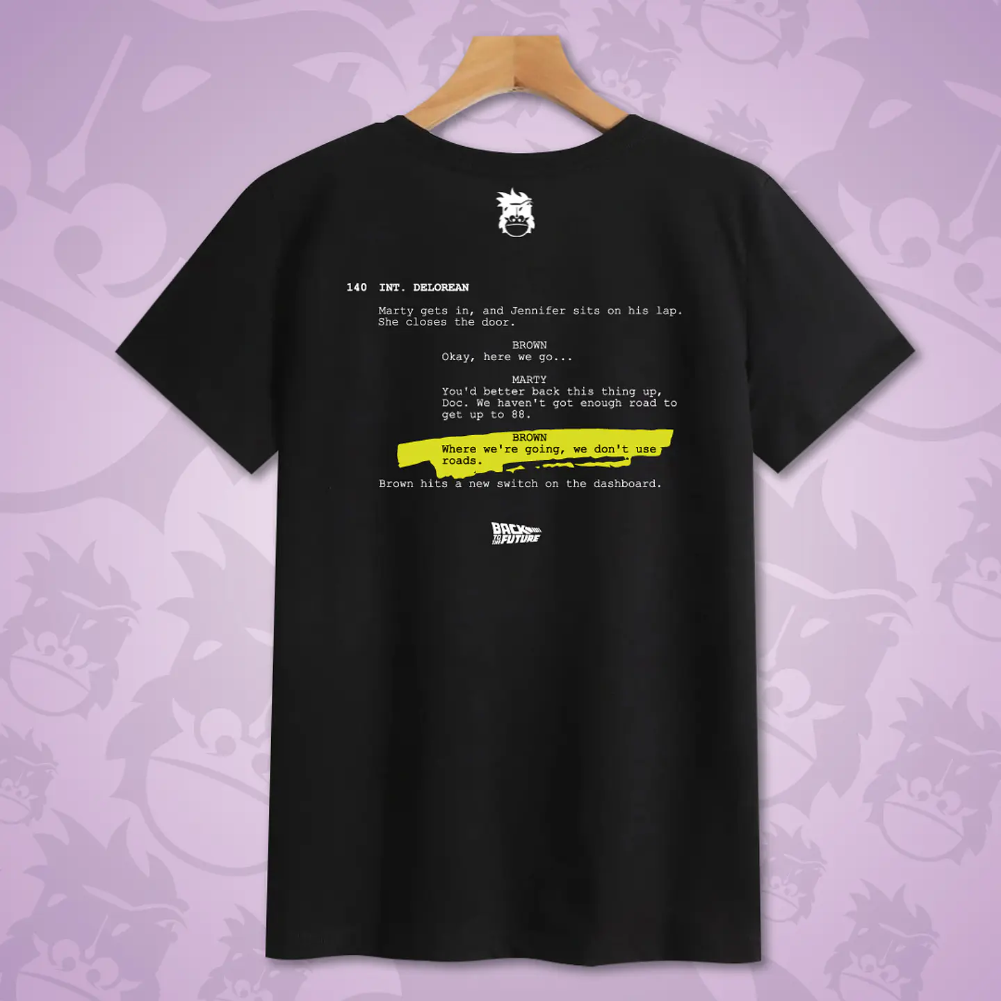 Polera Frases Épicas - Back to the Future - 2