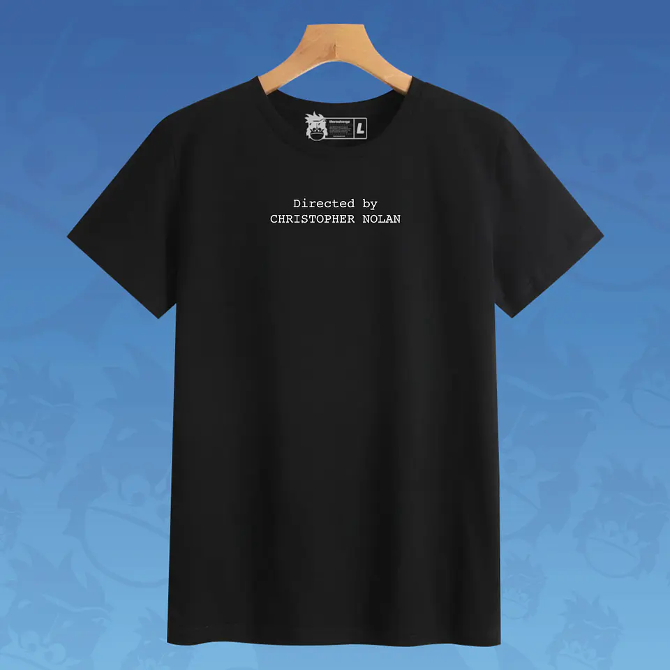 Polera Directores - Christopher Nolan - 1