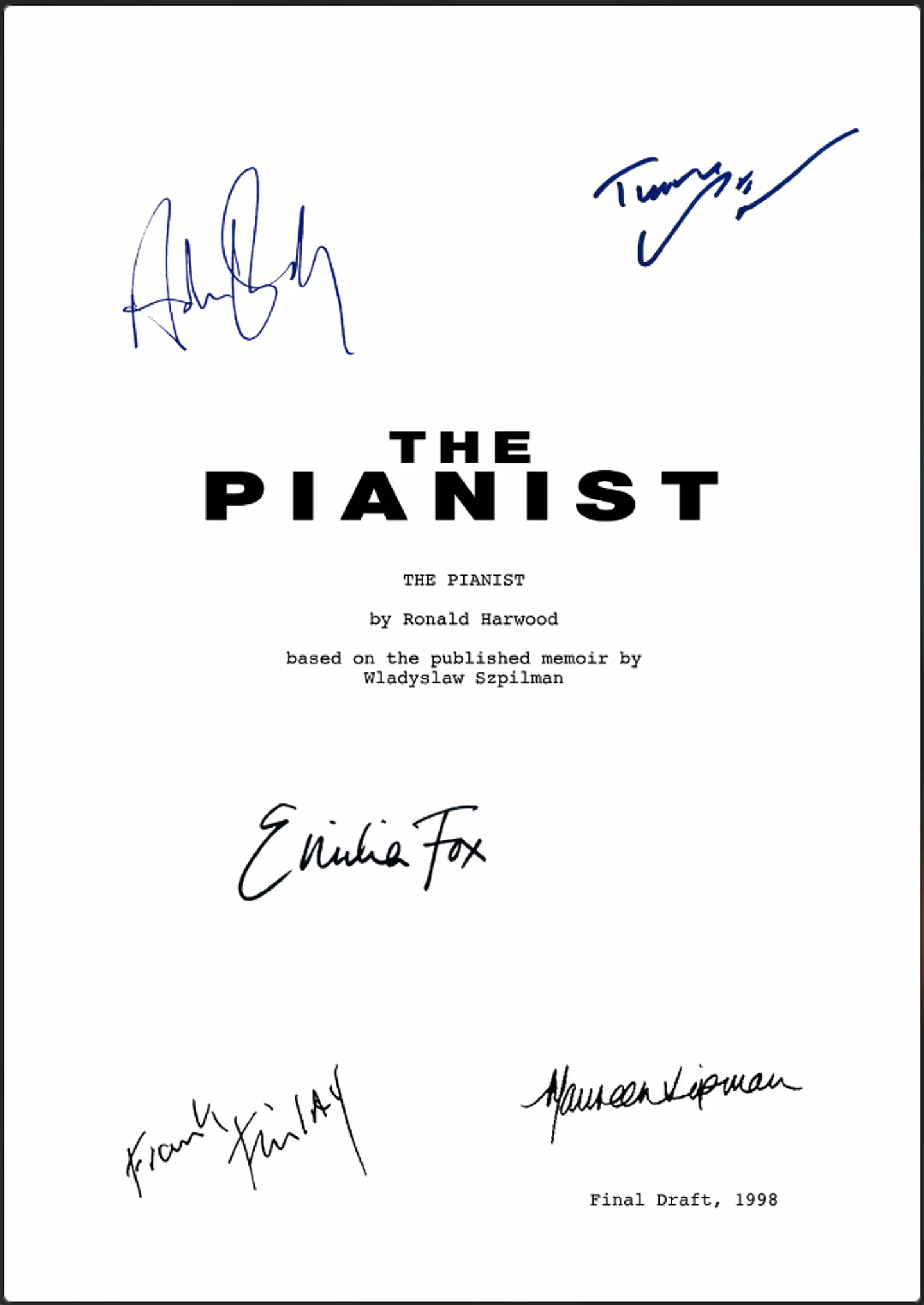 The pianist ( El Pianista) 1