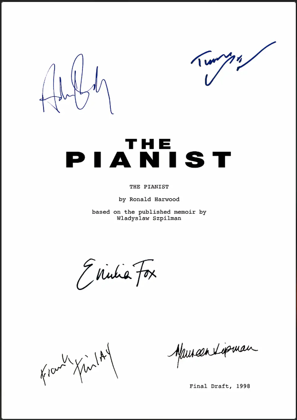 The pianist ( El Pianista) 1