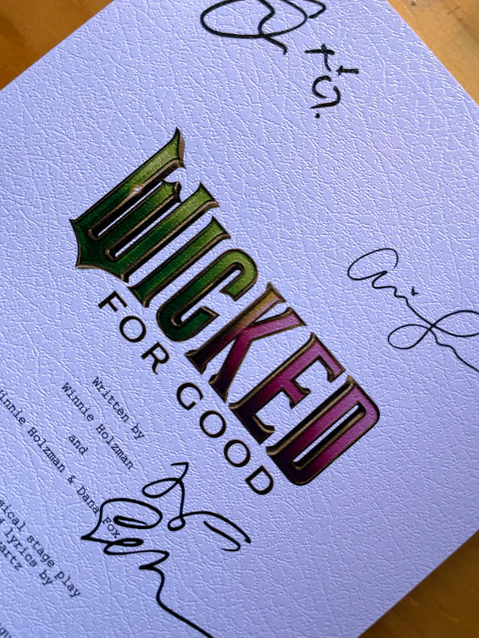 Wicked for good 3