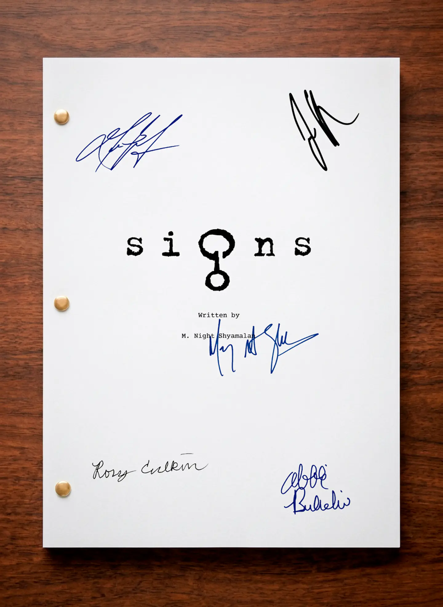 Signs / Señales 1