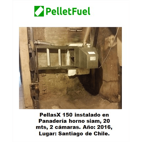 Quemador PellasX 150