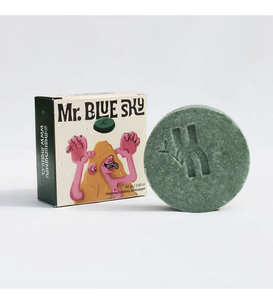 Shampoo en Barra - Anticaspa - Mr Blue Sky.