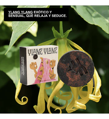 Shampoo en Barra - Secos y Maltratados - Ylang Ylang.