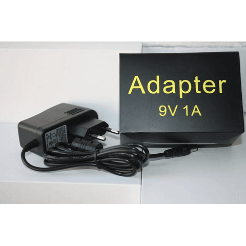 Adaptador 9v para efectos de Guitarra Bajo Armónica